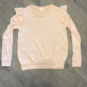 This is a Lauren Conrad blush pink sweater.